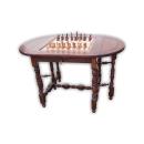 Τραπεζάκι Σκάκι - Τάβλι (Ελιά, Καρυδιά, Λεύκα, Μαόνι, Καστανιά, Μαύρη Καστανιά, Φλαμούρι, 68 x 73 x 70 cm)