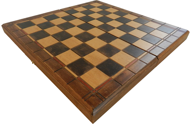 Σκάκι - Τάβλι (Οξιά, 39.5 x 19.2 x 6.2 cm)