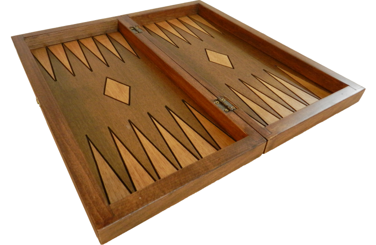 Σκάκι - Τάβλι (Οξιά, 39.5 x 19.2 x 6.2 cm)