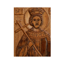 Εικόνα Ξυλόγλυπτη - Άγιος Κωνσταντίνος (Οξιά, 19 x 25 x 1.5 cm)